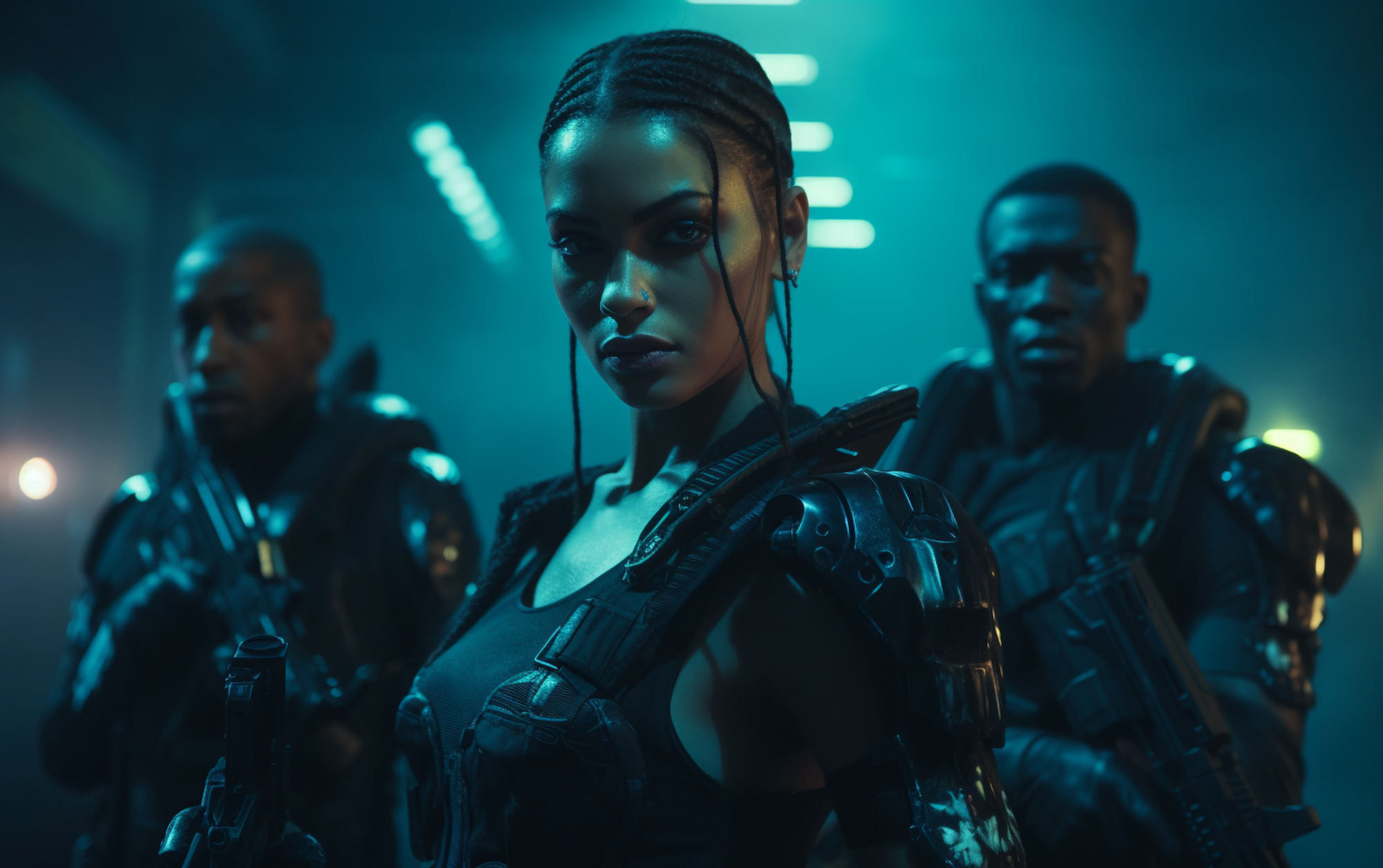 futuristic cyberpunk